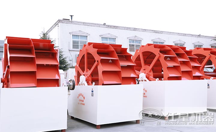 洗砂機(jī)有單輪、雙輪以及三輪洗砂機(jī)